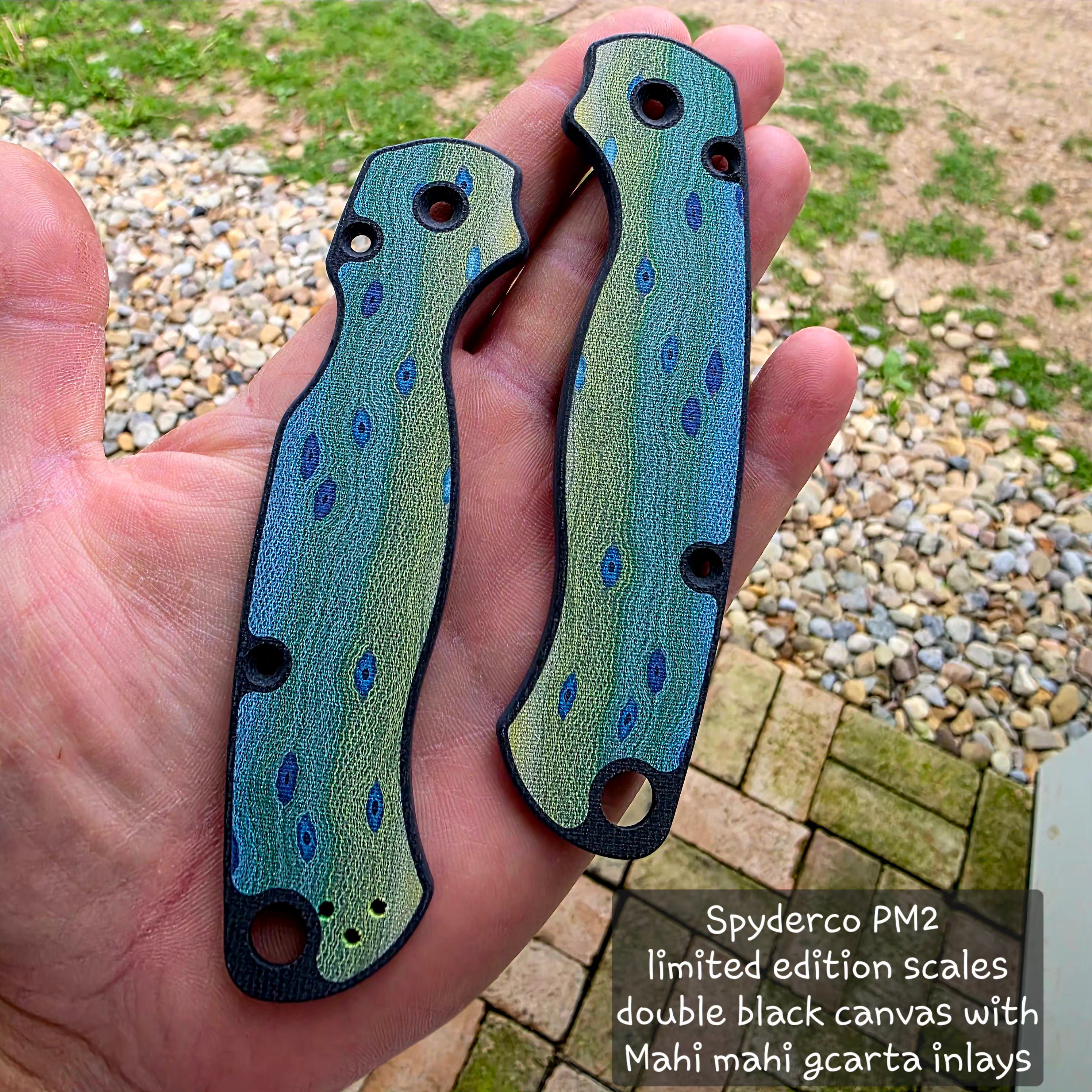 Spyderco Paramilitary 2 ( pm2 ) Micarta Scales – RC BladeWorks