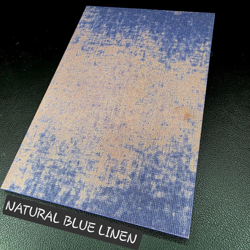 Linal Blue Natural Blue Linen | Mysite