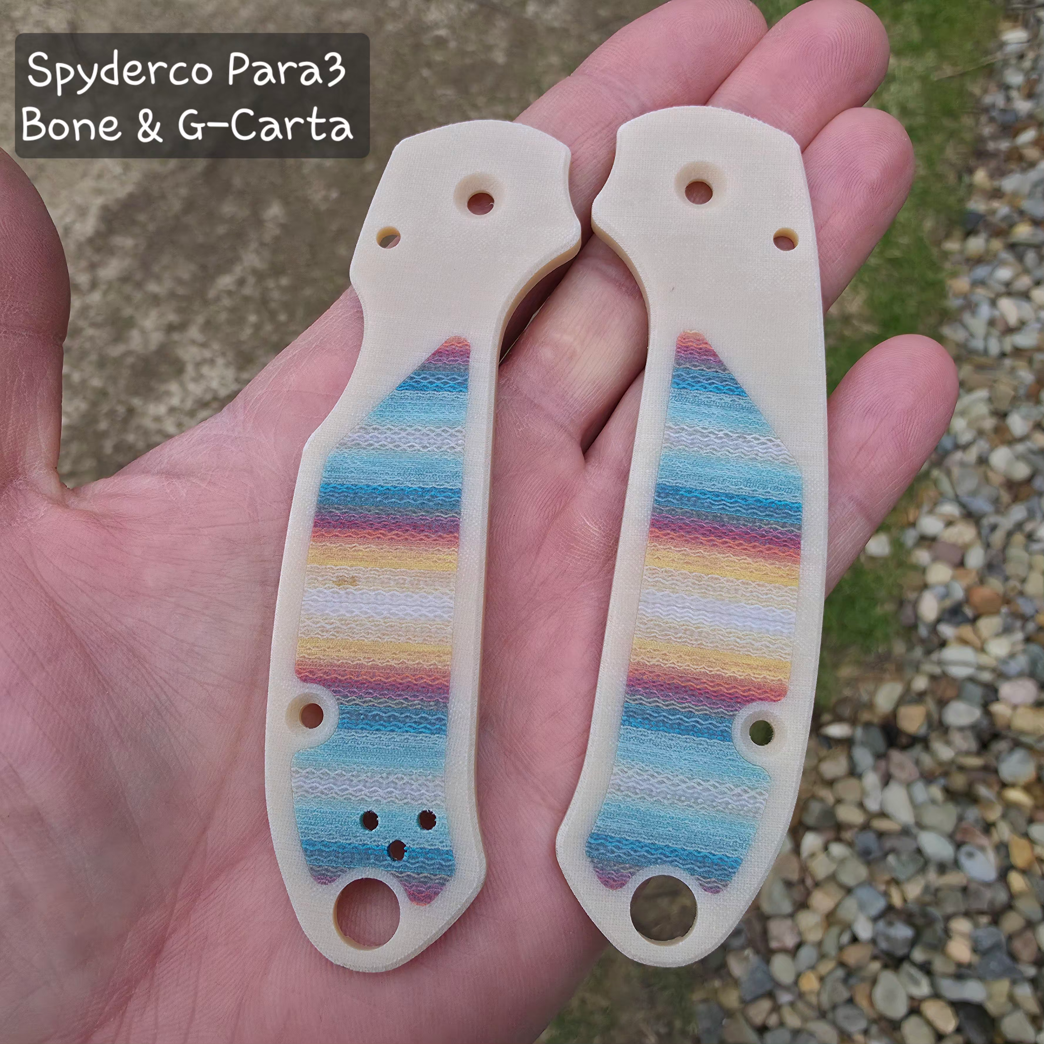 Spyderco Para3 Micarta Scales – RC BladeWorks