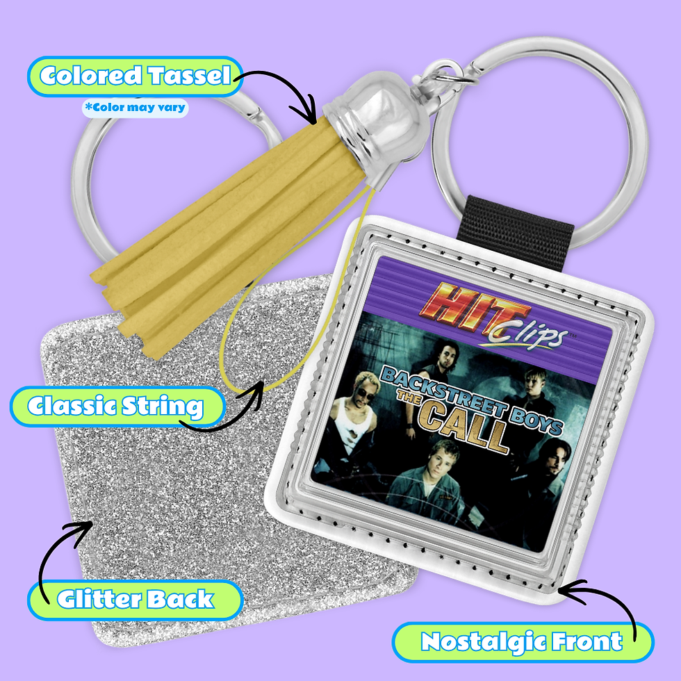 Thumbnail: Backstreet Boys Hit Clip Keychain - The Call