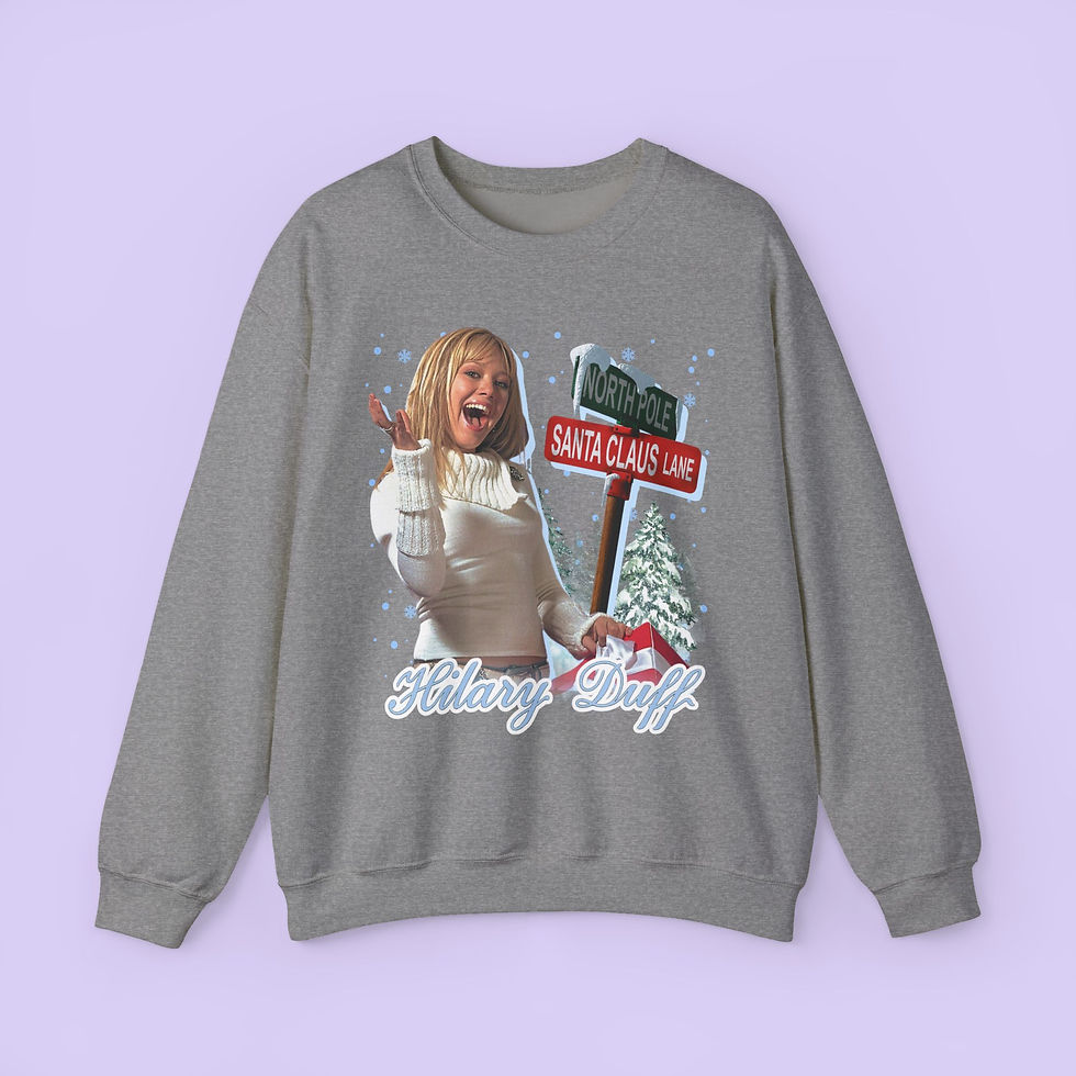 Thumbnail: HD-inspired Santa Claus Lane Sweatshirt