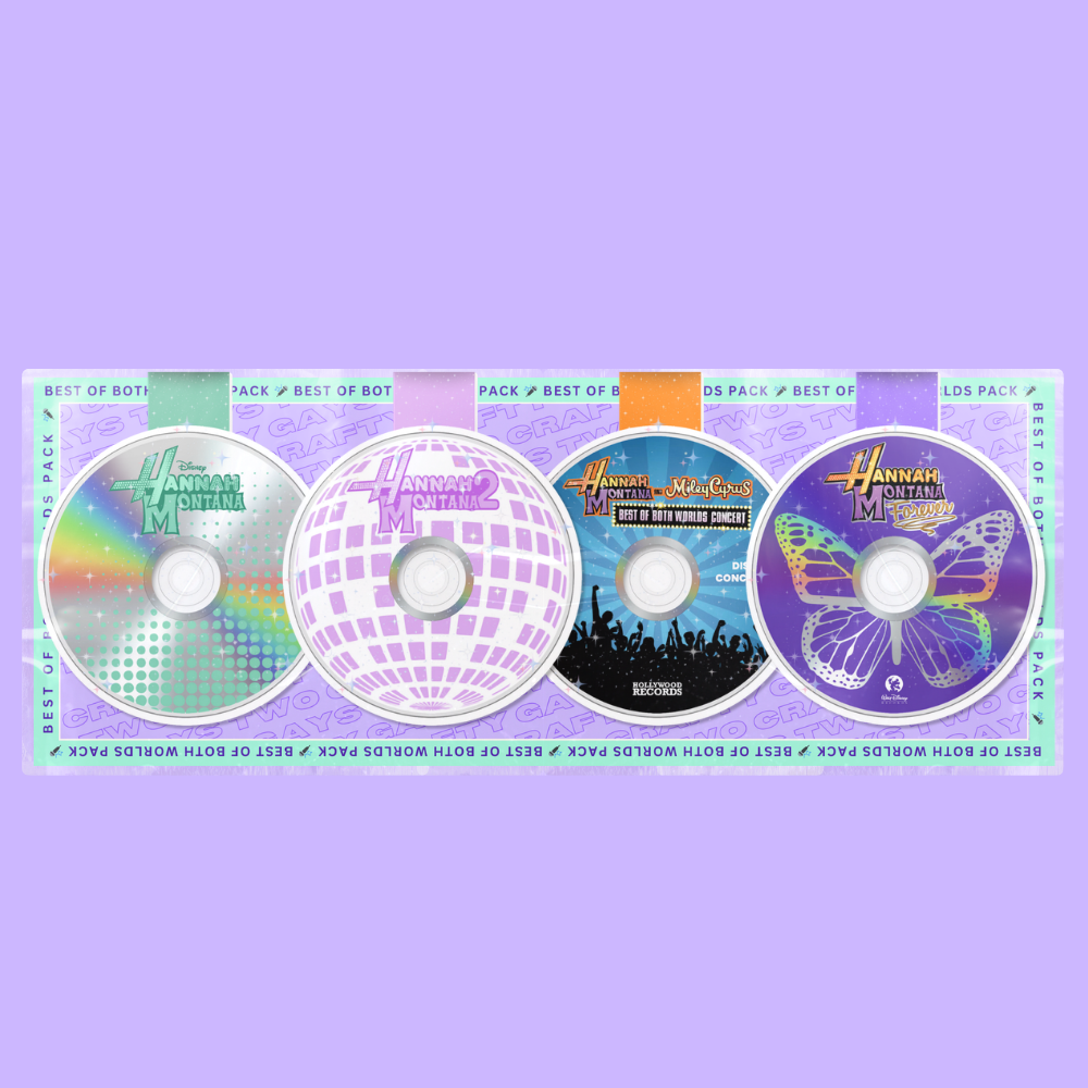 Throwback Magnetic Bookmarks - Hannah Montana Best of Both Worlds Pack