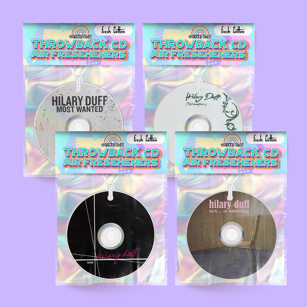 Thumbnail: Hilary Duff CD Air Freshener - Most Wanted