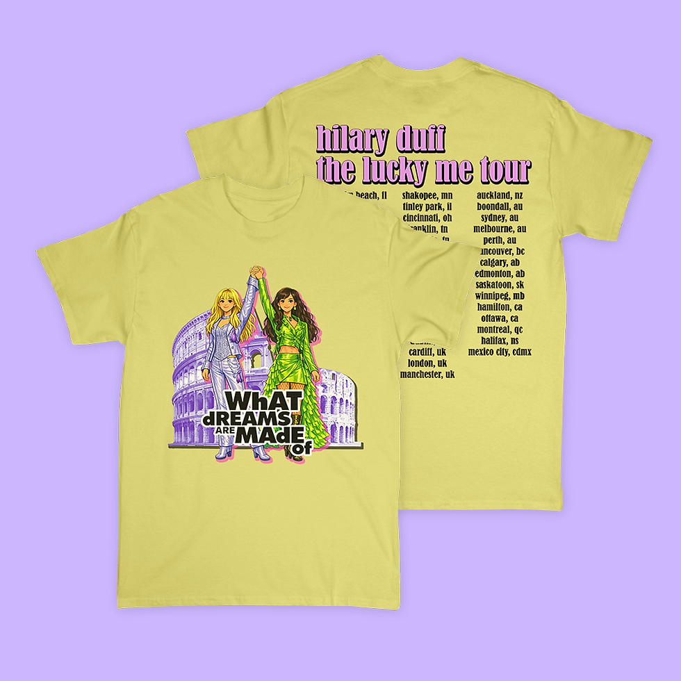 Thumbnail: Hilary Duff Lucky MeTour Shirt - Lizzie & Isabella