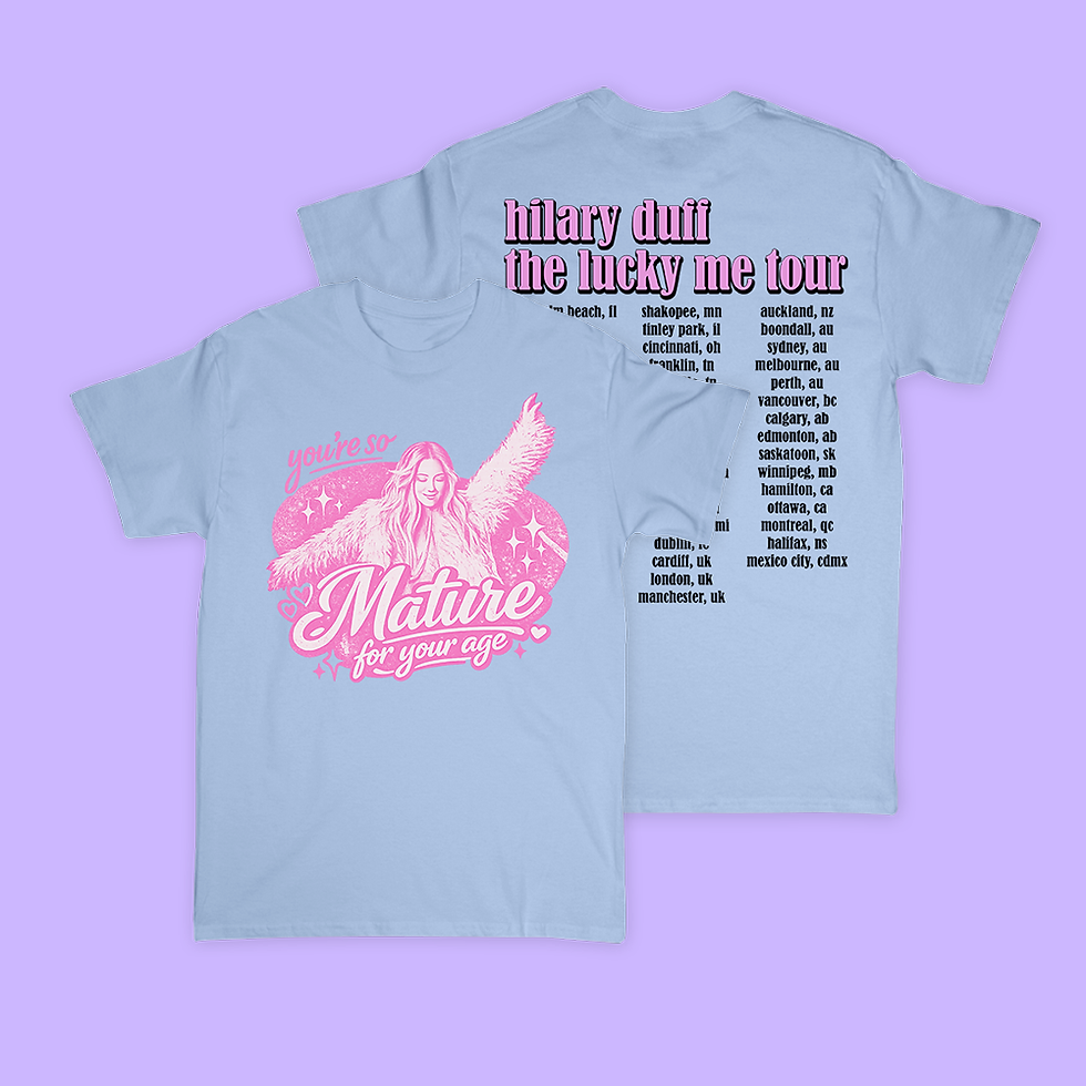 Thumbnail: HD-inspired Lucky Me Tour Shirt - Mature