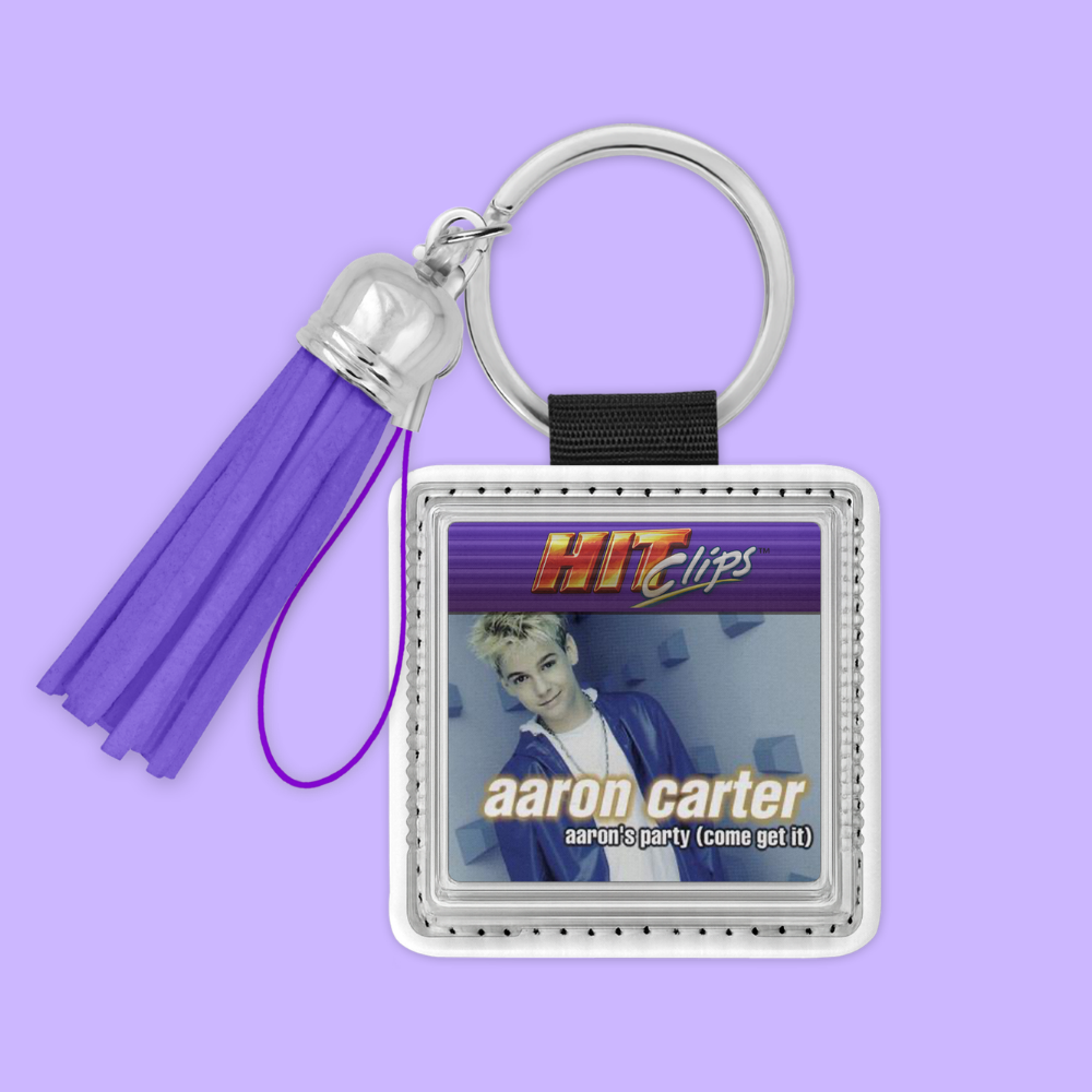 Aaron Carter Hit Clip Keychain - Aaron's Party (Come Get It)