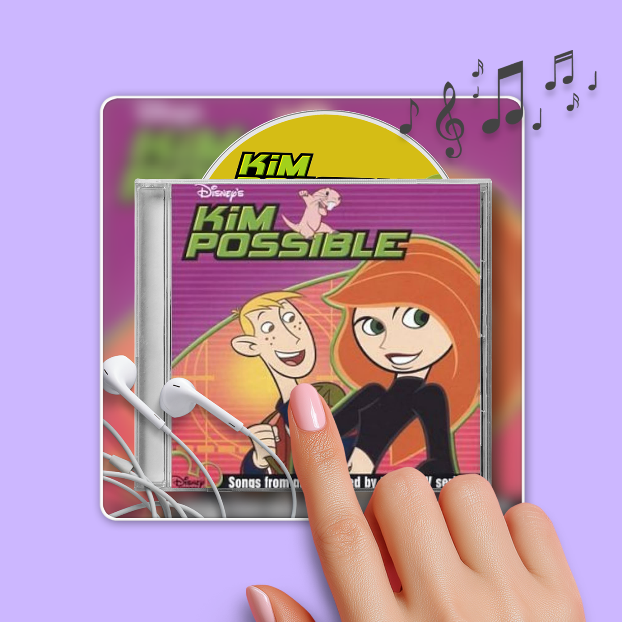 Kimpossible Musical Magnet