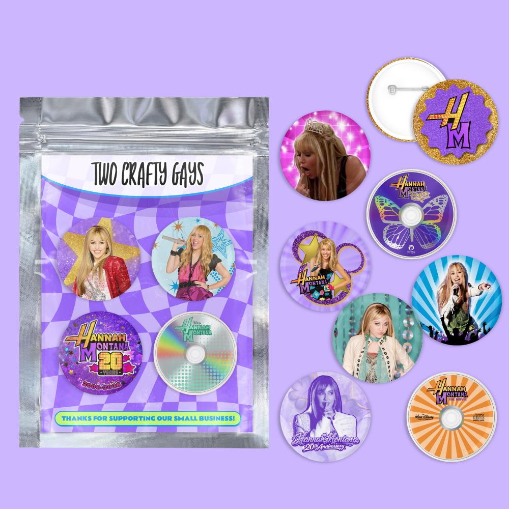 Hannah Montana Button Packs