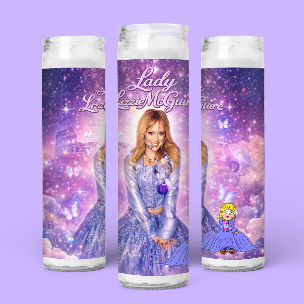 Lizzie McGuire Movie Prayer Candle