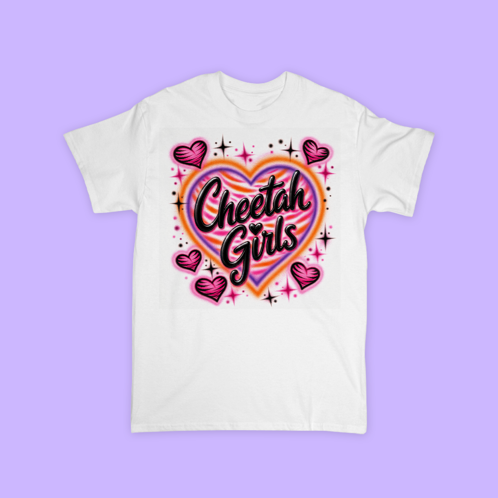 Cheetah Girls Air Brush-style Shirt