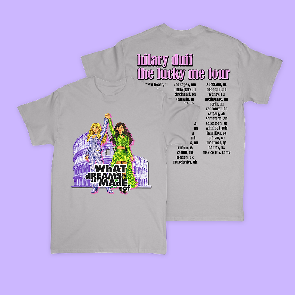 Thumbnail: Hilary Duff Lucky MeTour Shirt - Lizzie & Isabella