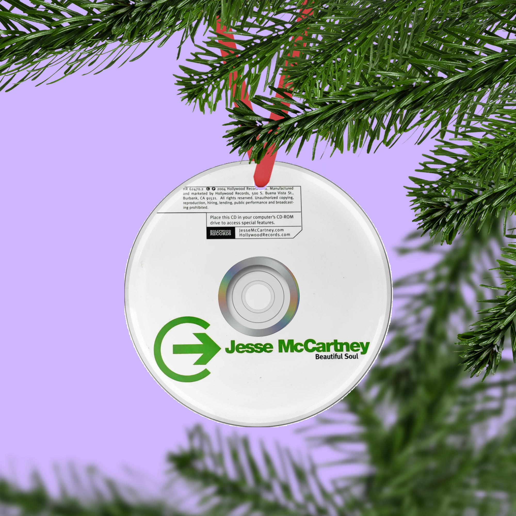 Jesse McCartney CD Ornament
