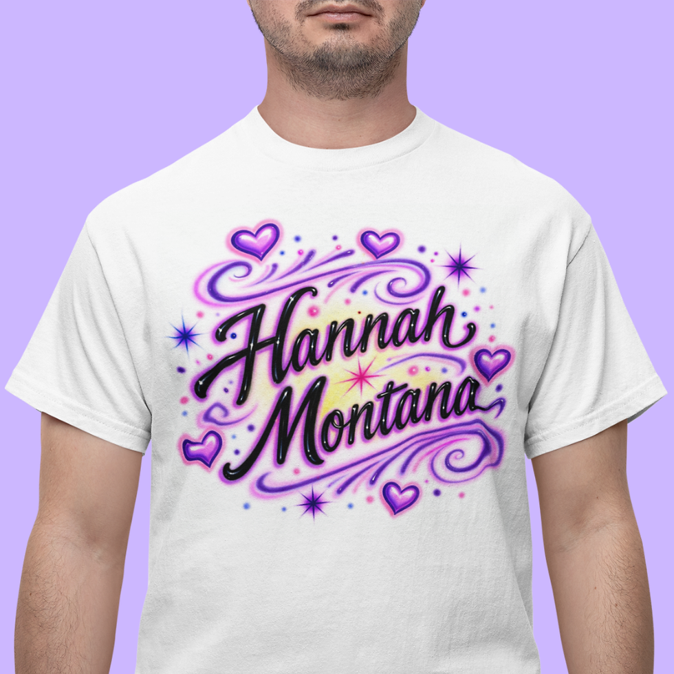 Thumbnail: Hannah Montana Air Brush-style Shirt