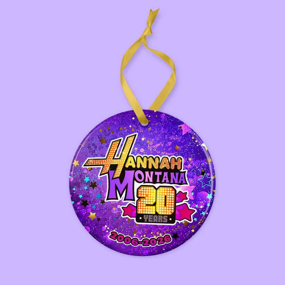 Hannah Montana 20th Anniversary Ornament - Logo
