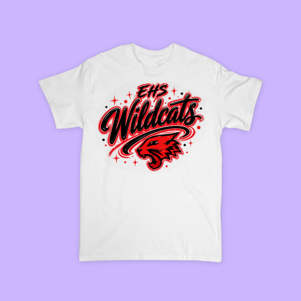 High School Musical Air Brush-style Shirt - Wildcats