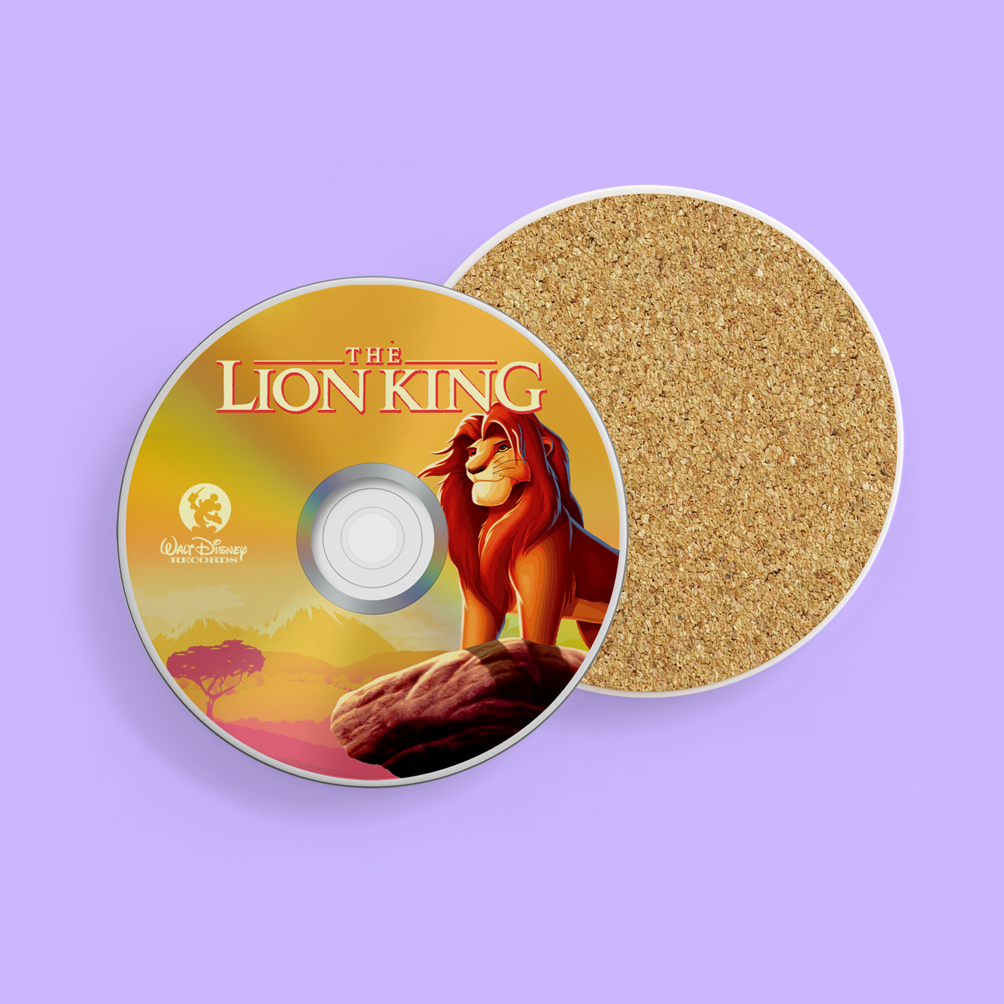 Throwback CD Coaster - Lion King