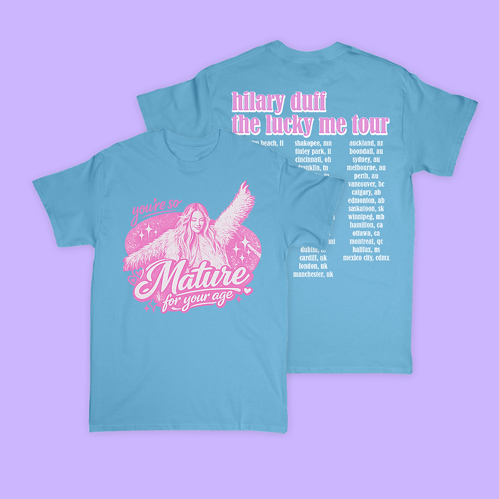 Thumbnail: HD-inspired Lucky Me Tour Shirt - Mature