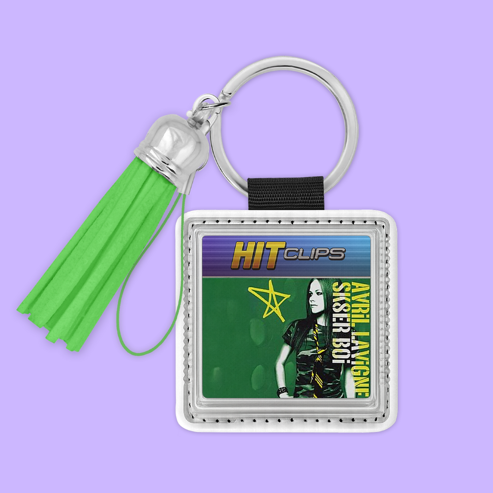 Thumbnail: Avril Lavigne Hit Clip Keychain - Sk8r Boi