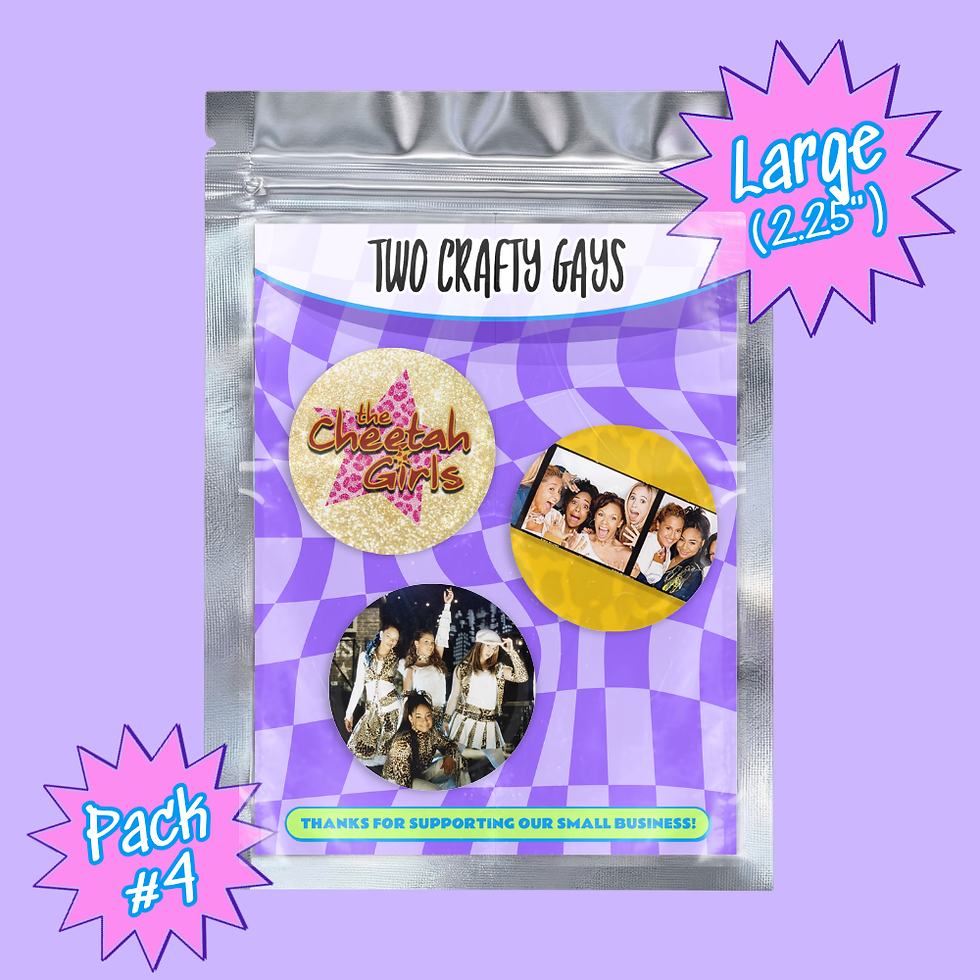 Thumbnail: Cheetah Girls Button Packs