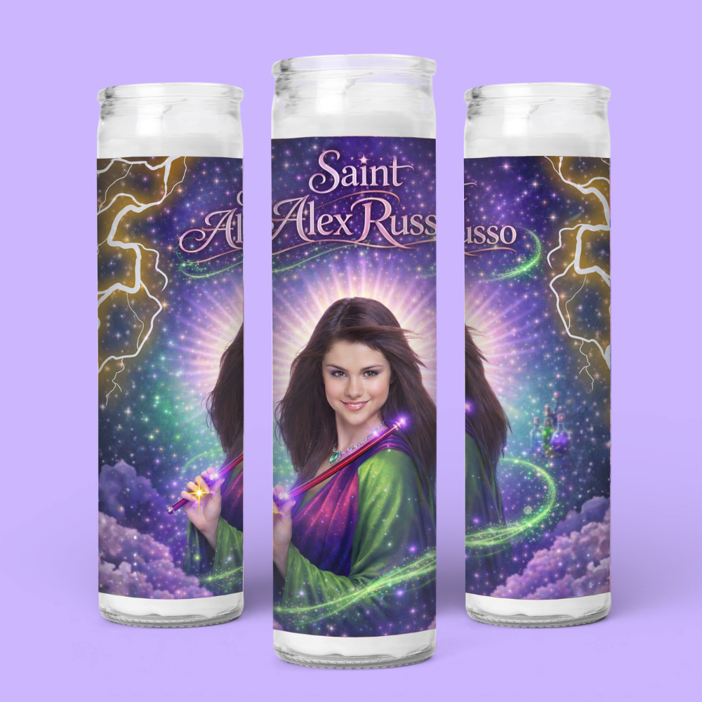 Wizards of Waverly Place Prayer Candle - Alex Russo