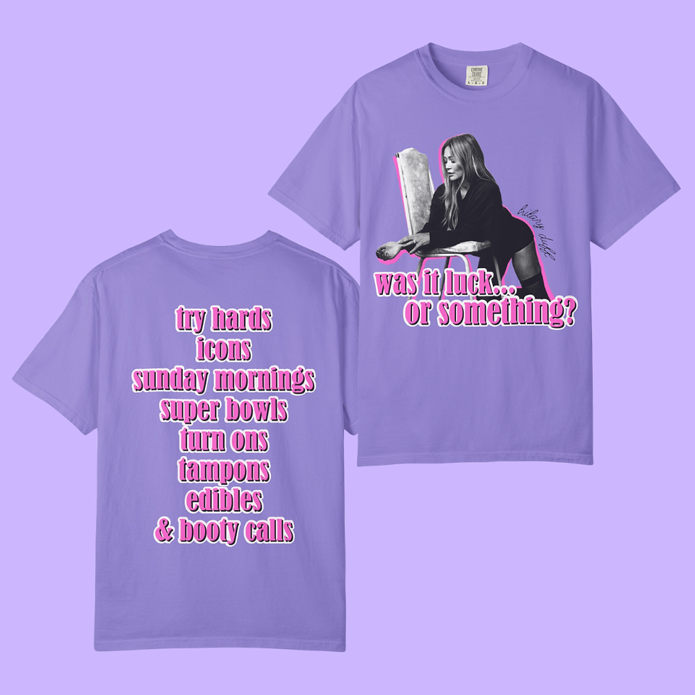 Thumbnail: Hilary Duff "Adult Size Medium" Lyrics Shirt