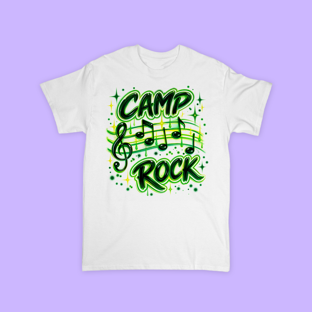 Camp Rock Air Brush-style Shirt