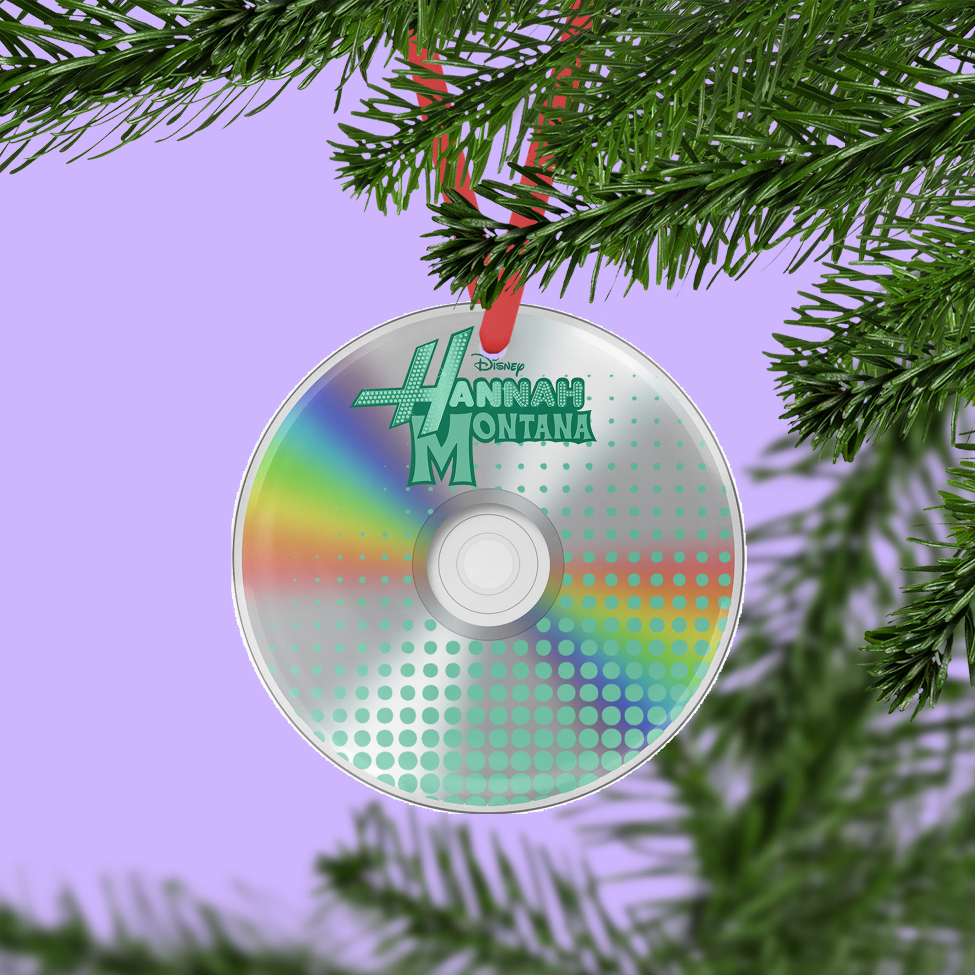 Hannah Montana CD Ornament