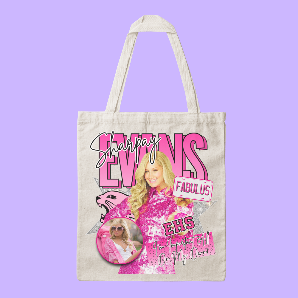 Retro Disney Channel Tote Bag - High School Musical (Sharpay Evans)