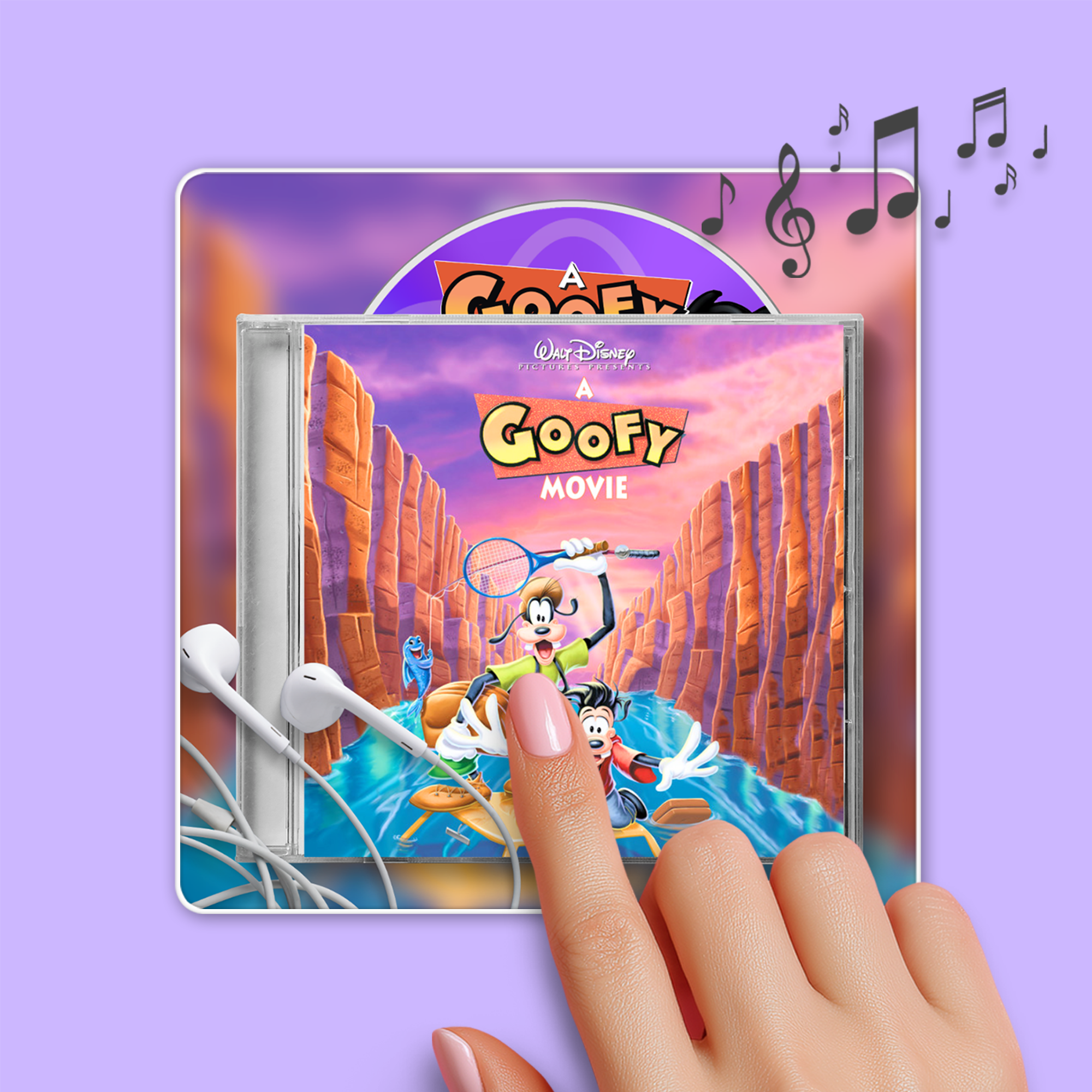 A Goofy Movie Musical Magnet