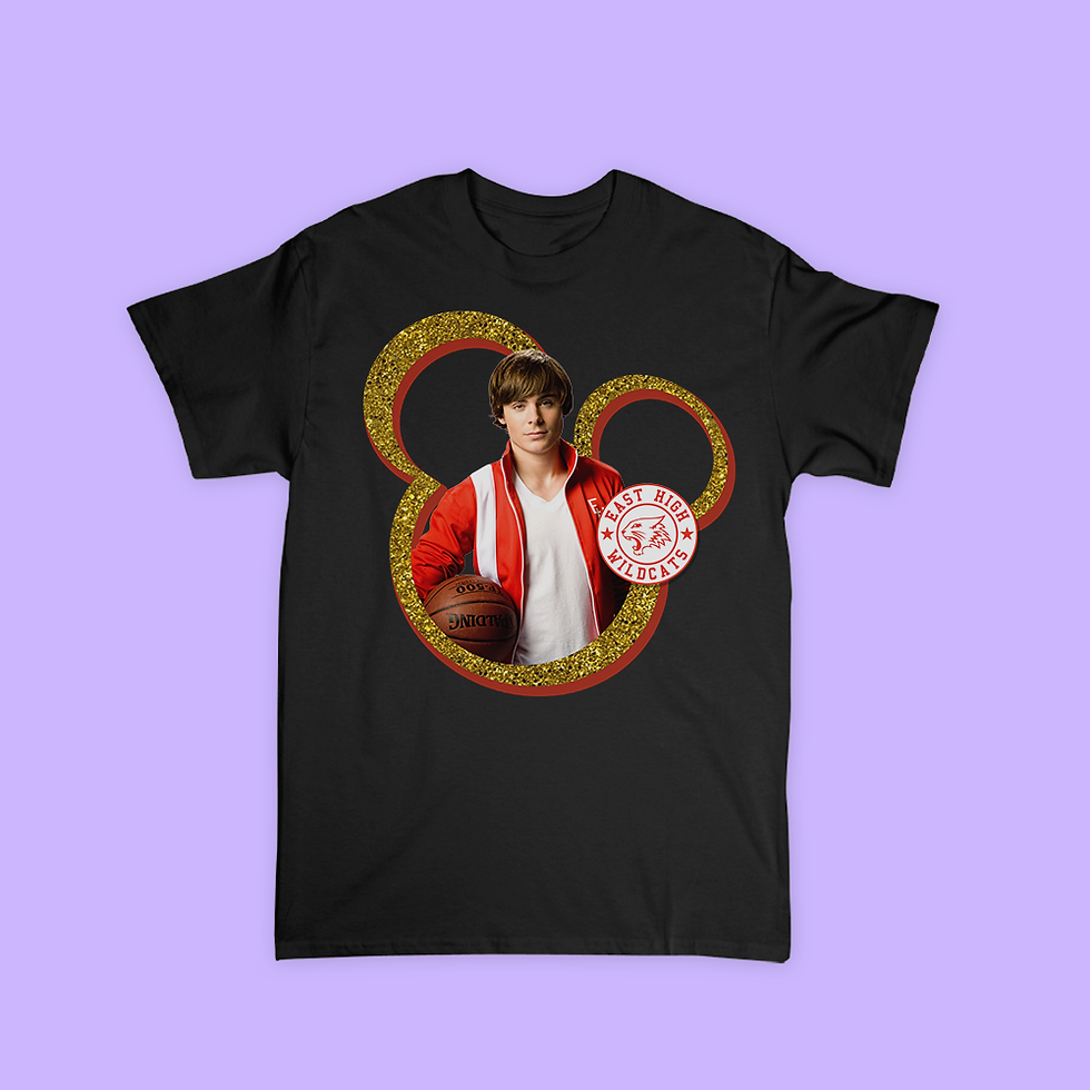 Thumbnail: High School Musical Disney Channel Shirt - Troy Bolton