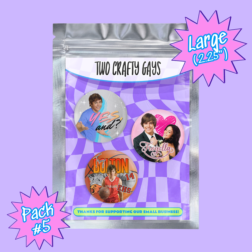 Thumbnail: High School Musical Button Packs