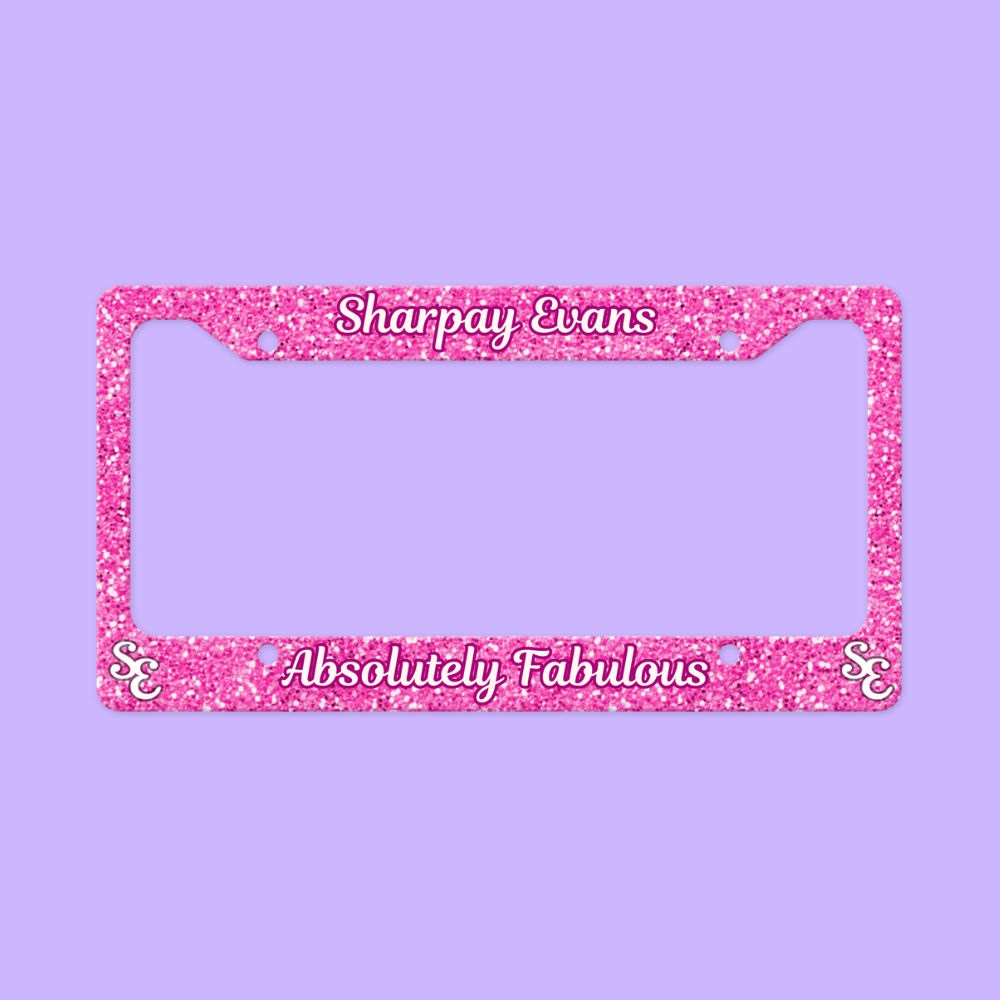 High School Musical License Plate Frame - Sharpay