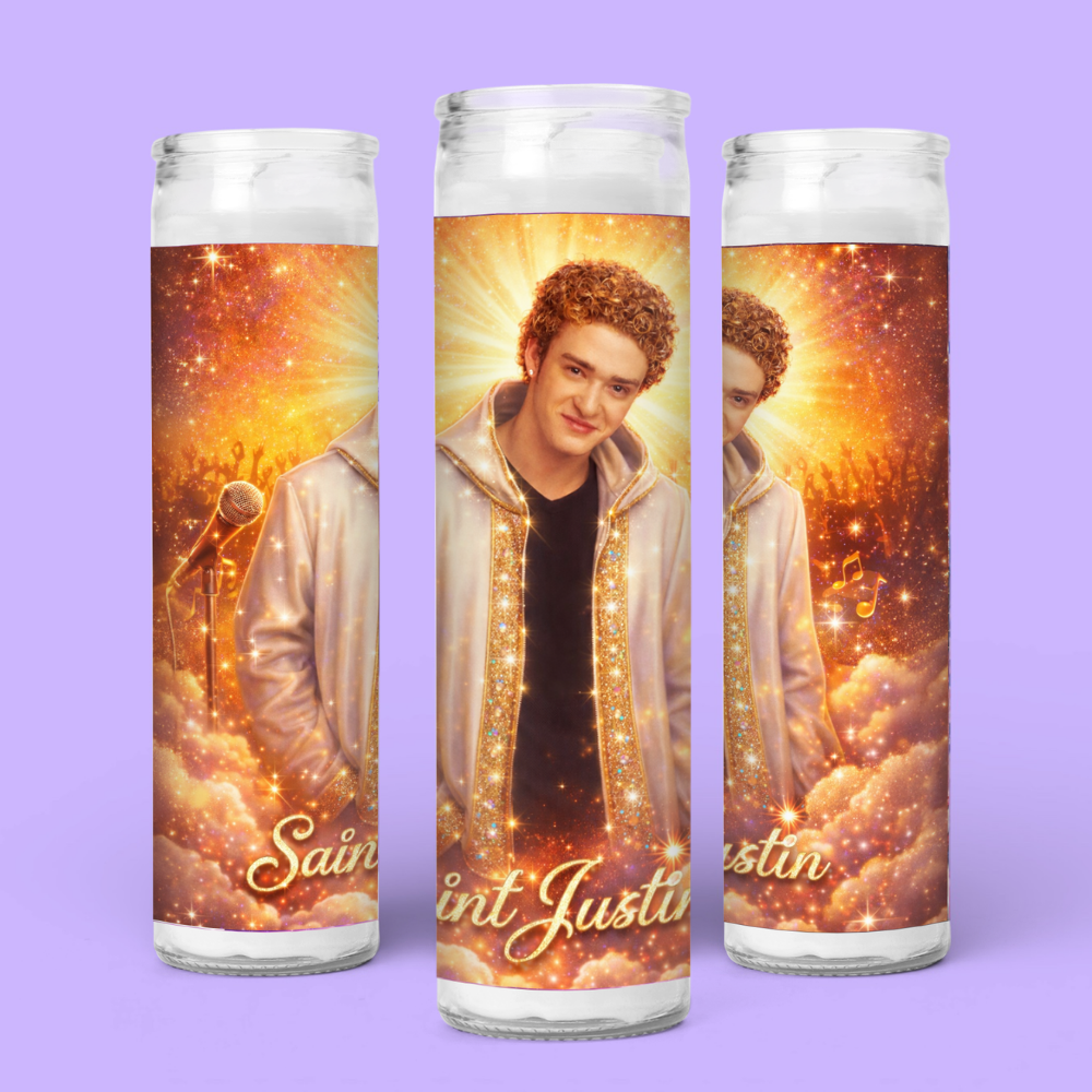 NSYNC Prayer Candle - Justin