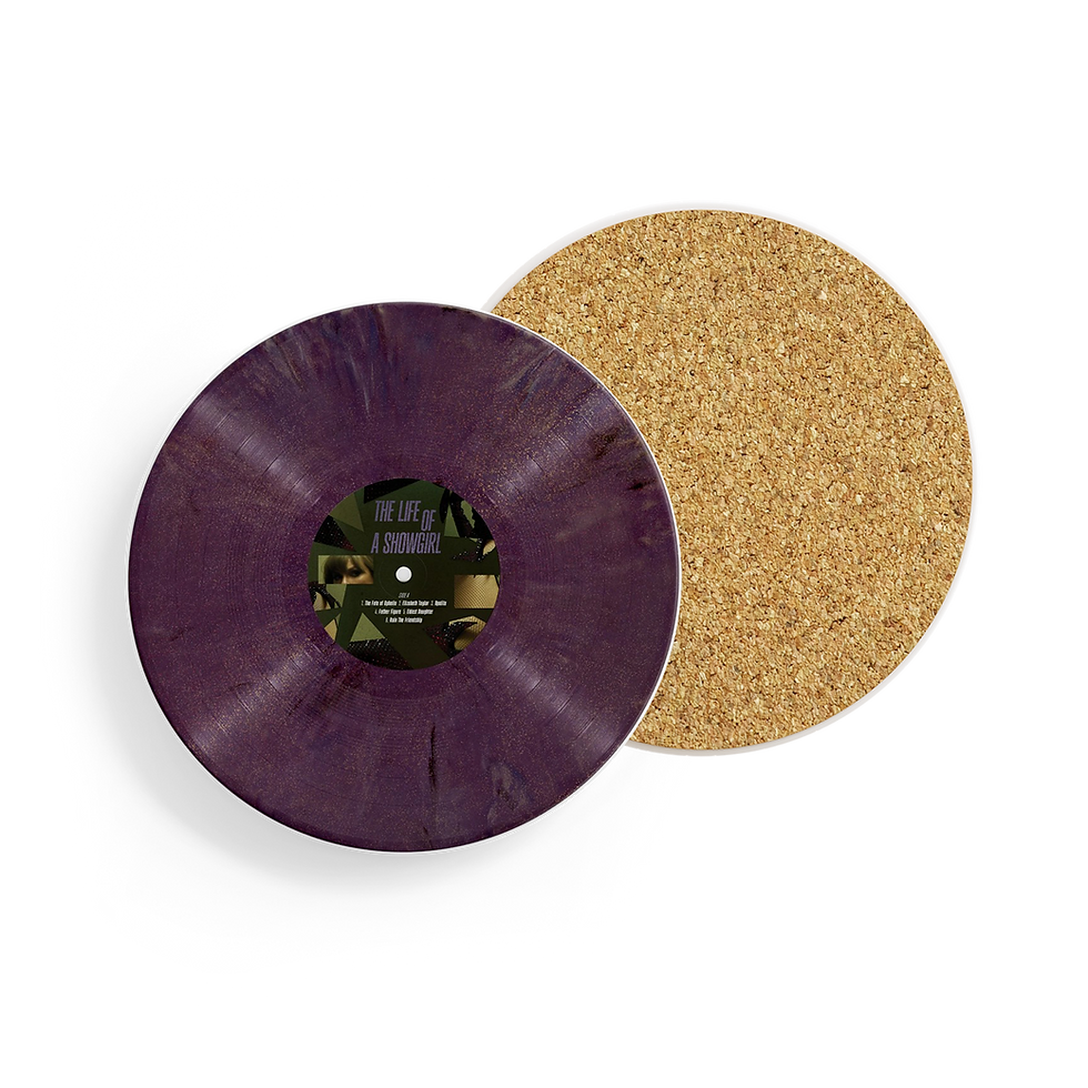 Thumbnail: Vinyl Record Ceramic Coaster - Show Performer #2
