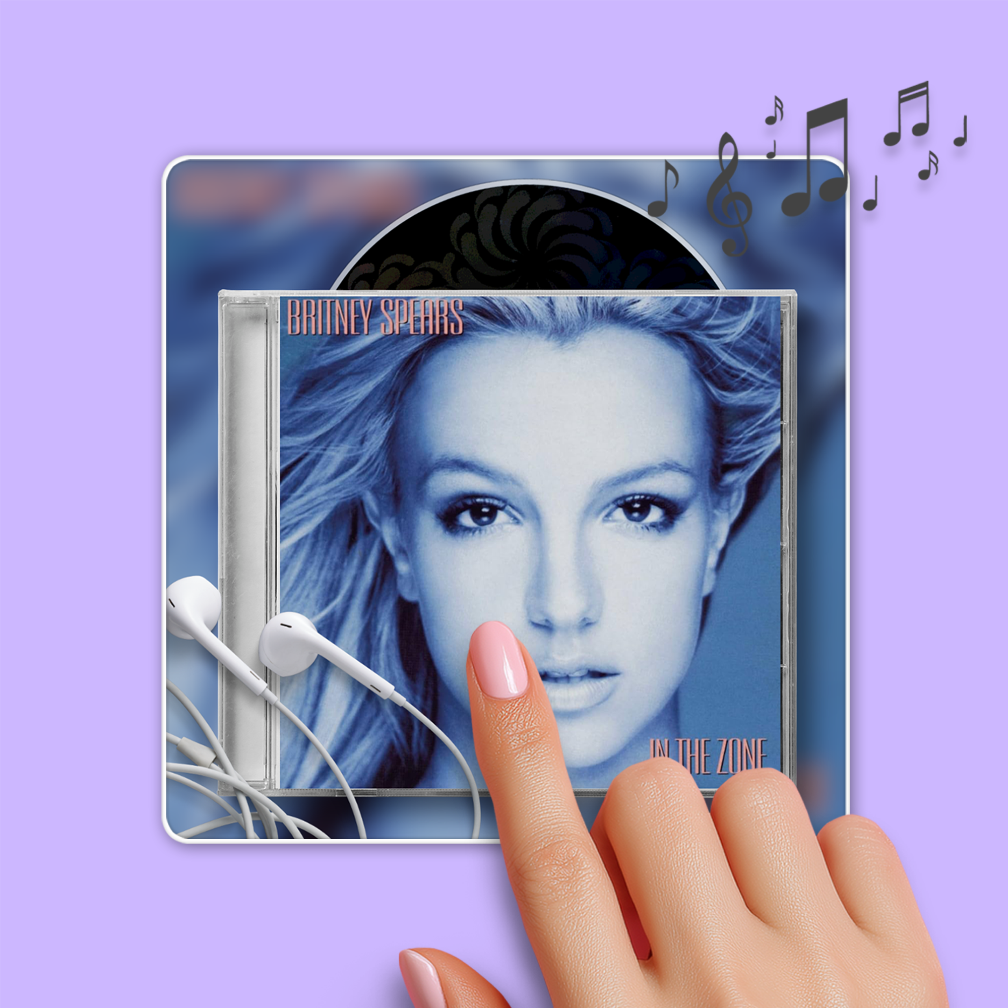 Britney Spears Musical Magnet - In the Zone