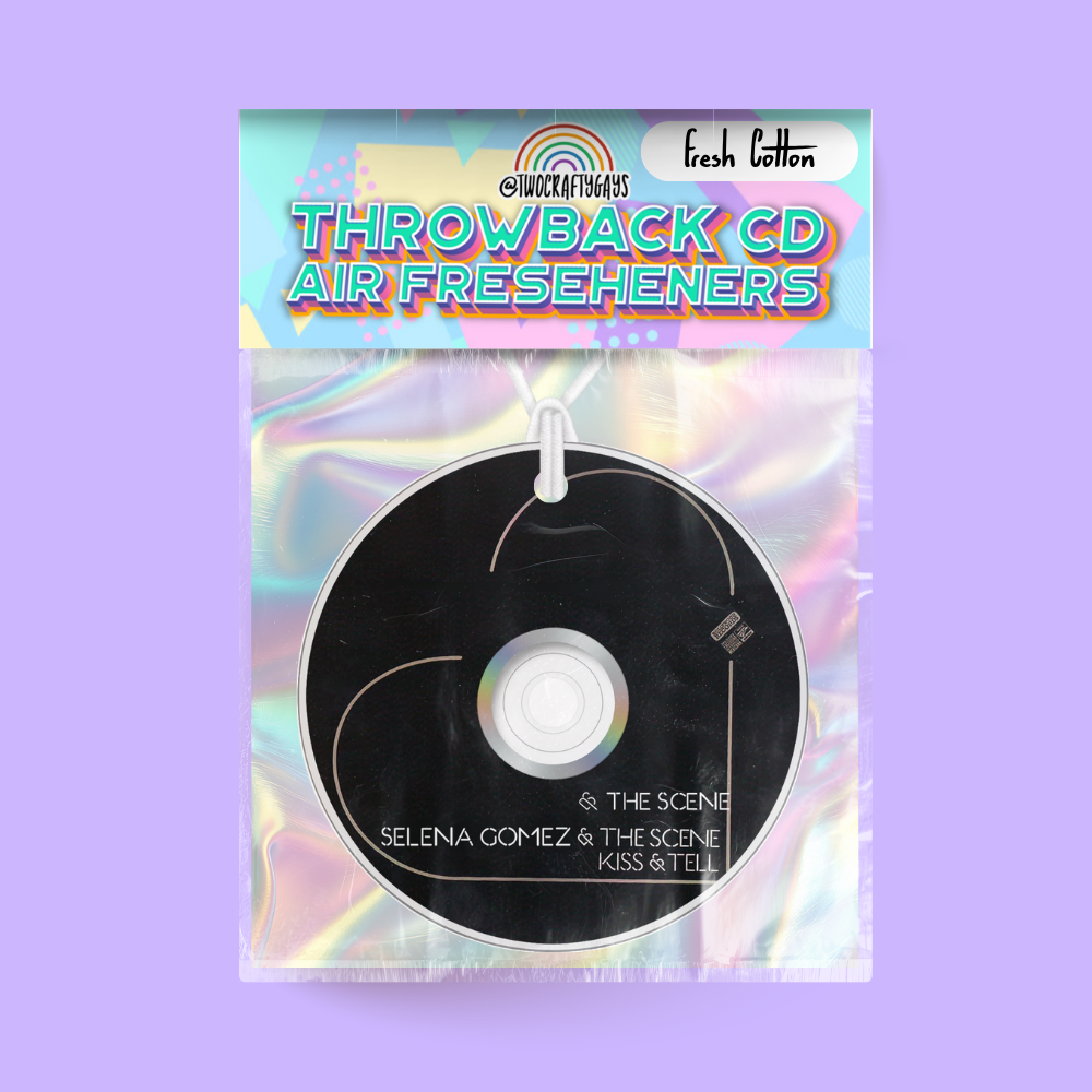 Selena Gomez CD Air Freshener