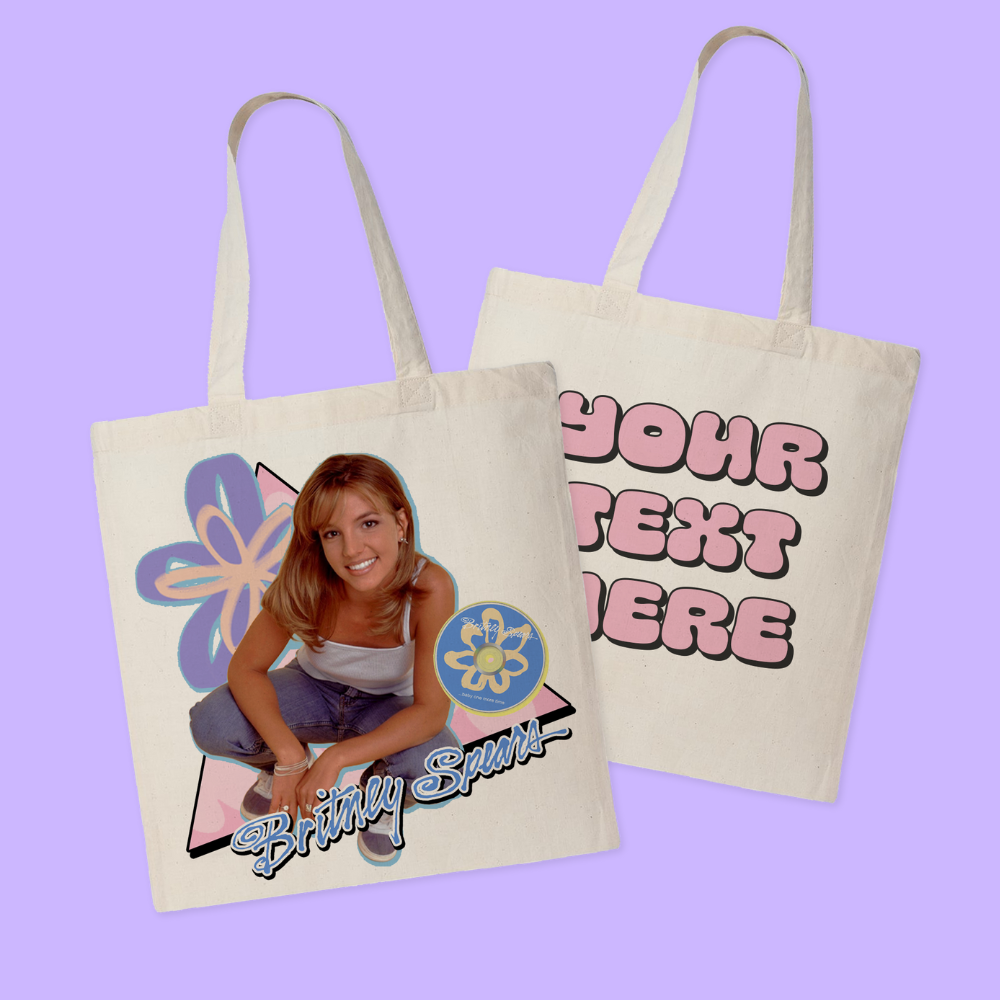 Britney Spears Retro Tote Bag (90s)