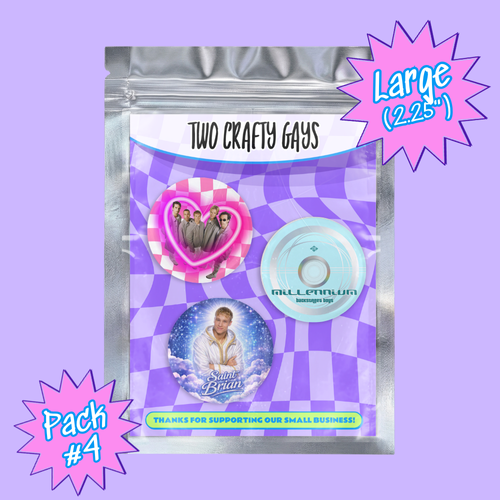 Backstreet Boys Button Packs | Two Crafty Gays