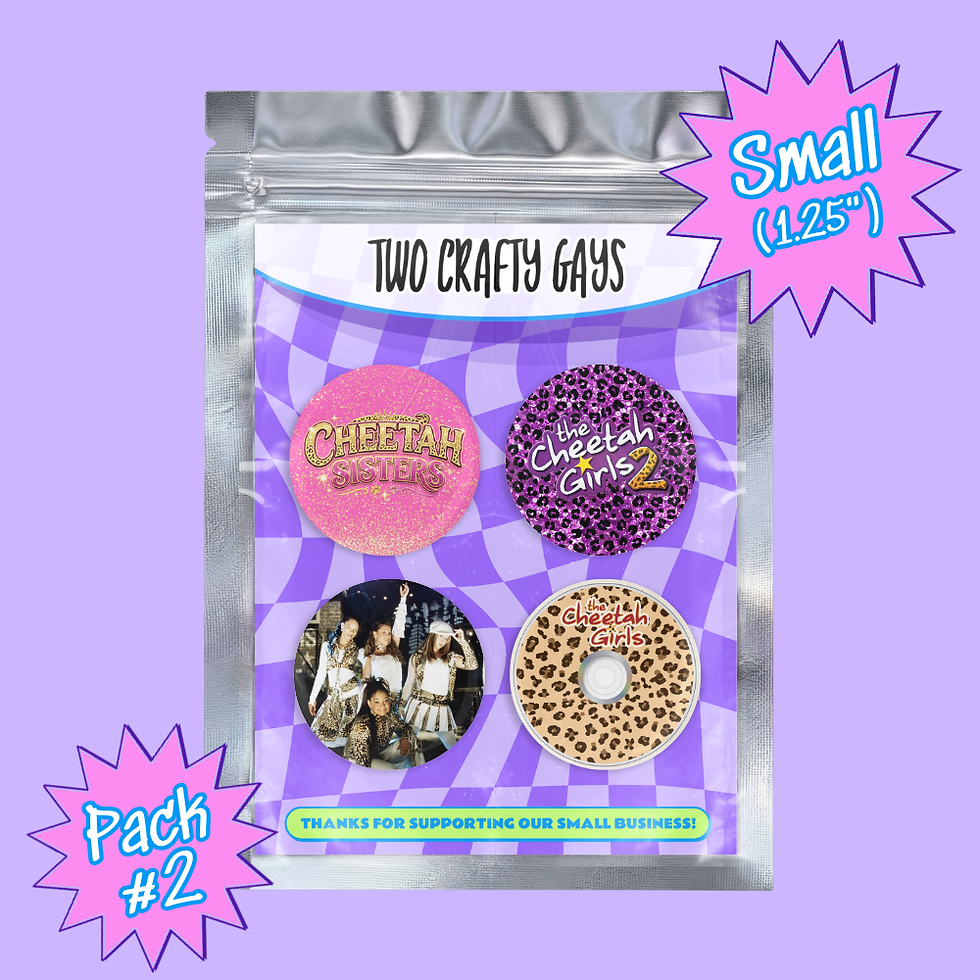 Thumbnail: Cheetah Girls Button Packs
