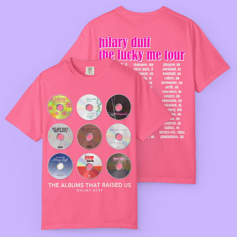 Thumbnail: HD-inspired CD Discography Shirt