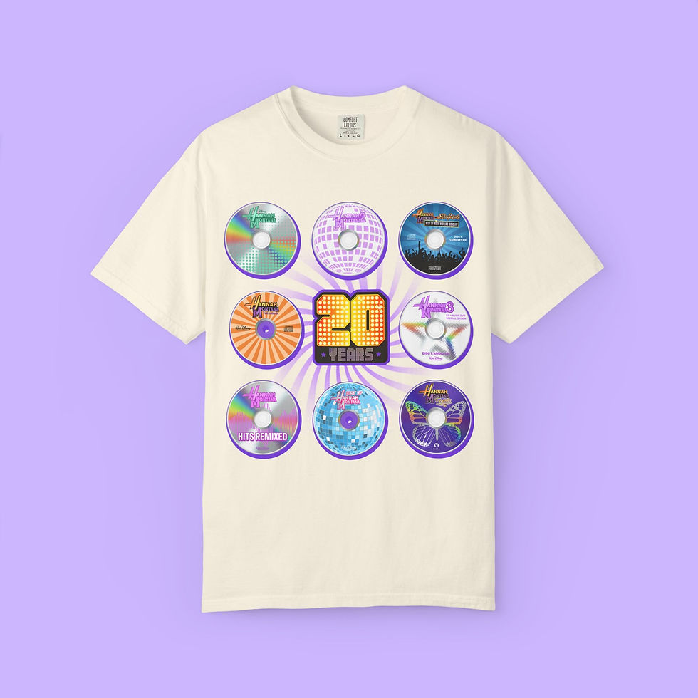 Thumbnail: Hannah Montana 20th Anniversary Shirt - CDs