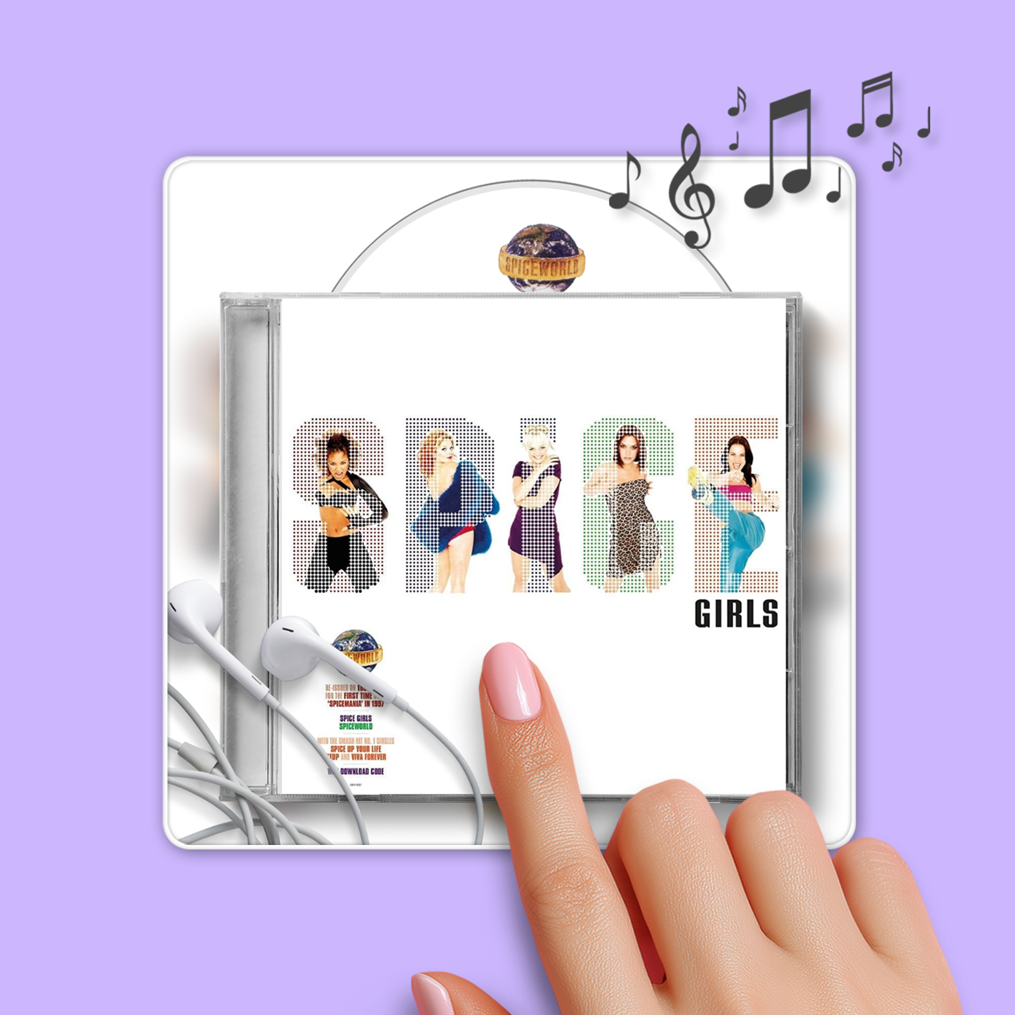 Spice Girls Musical Magnet - Spice World