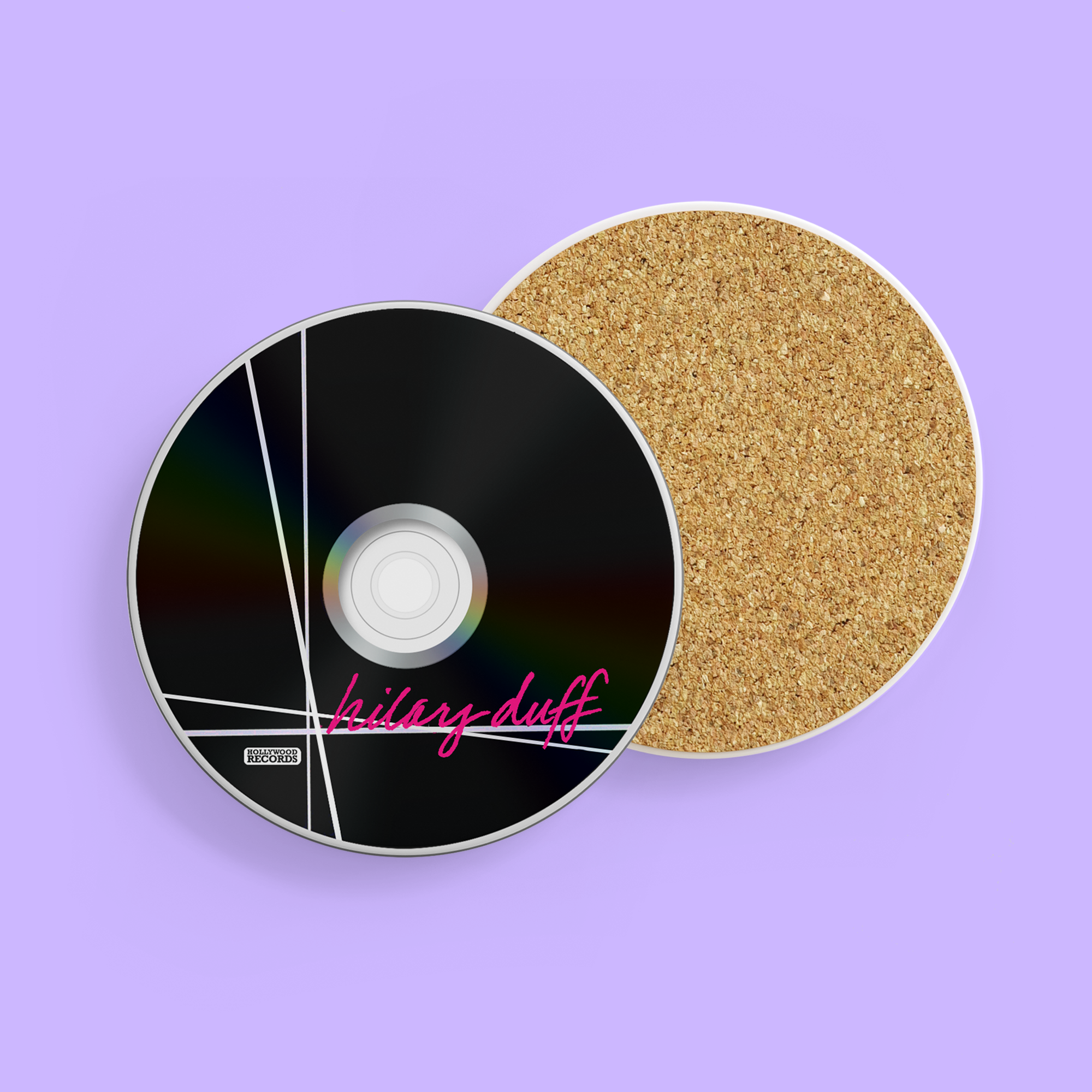 Hilary Duff Throwback CD Coaster - Self Titled