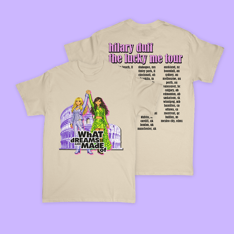 Thumbnail: Hilary Duff Lucky MeTour Shirt - Lizzie & Isabella