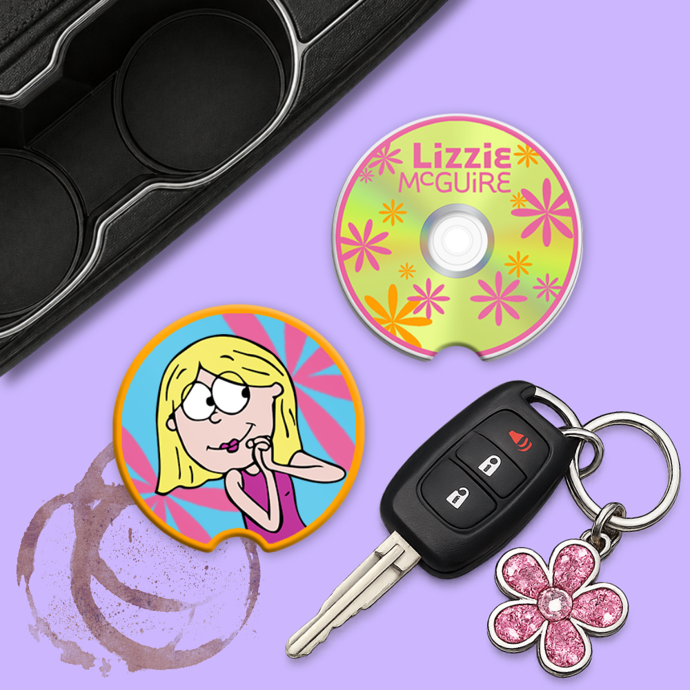 Lizzie McGuire Car Coasters