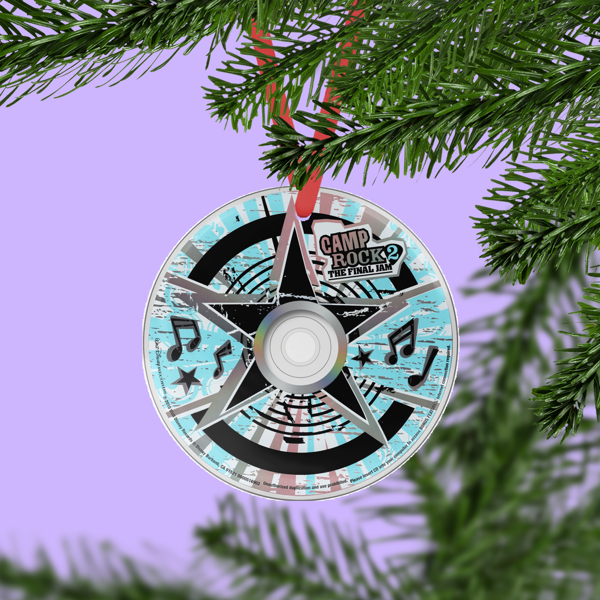 Camp Rock 2 CD Ornament