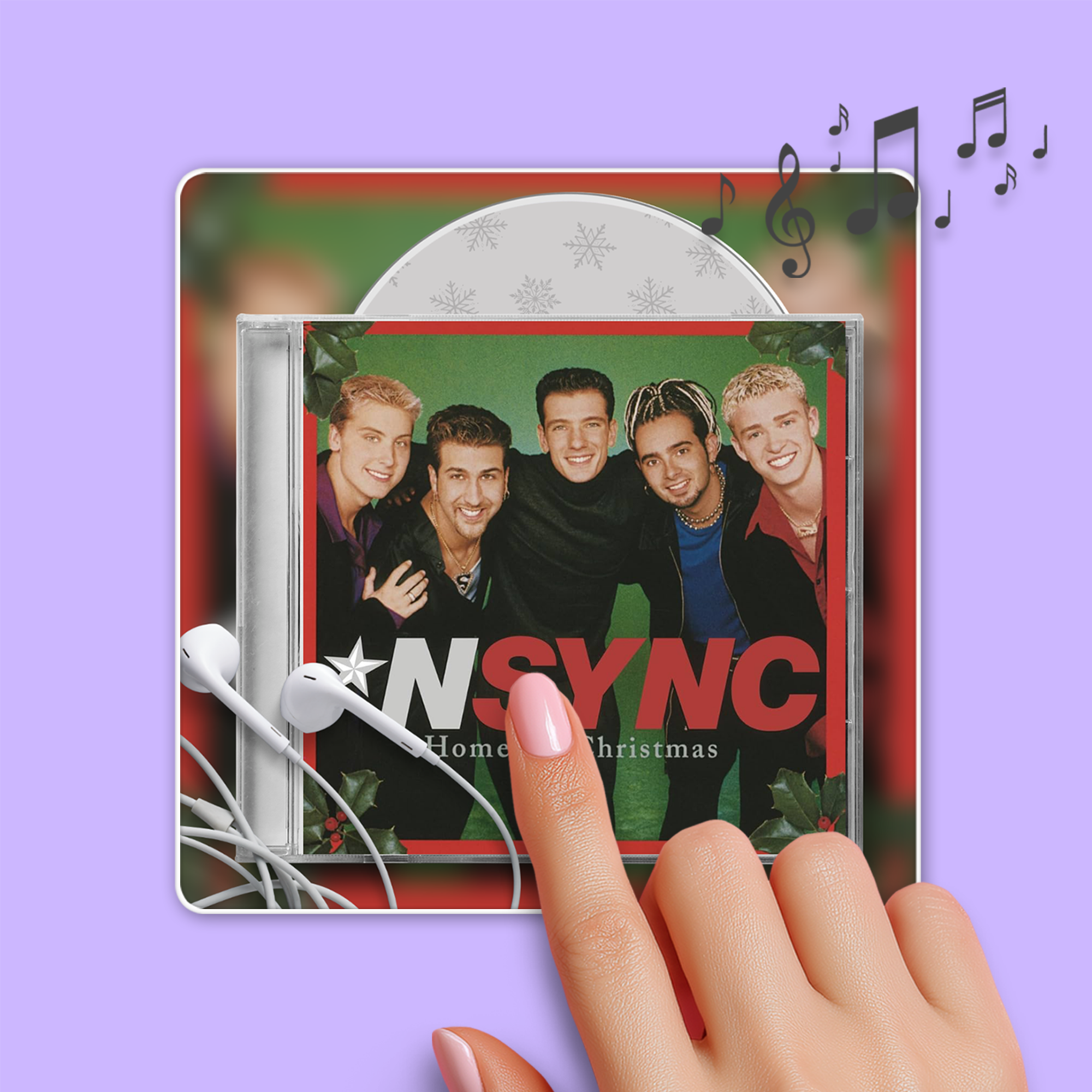 NSYNC Musical Magnet - Home for Christmas