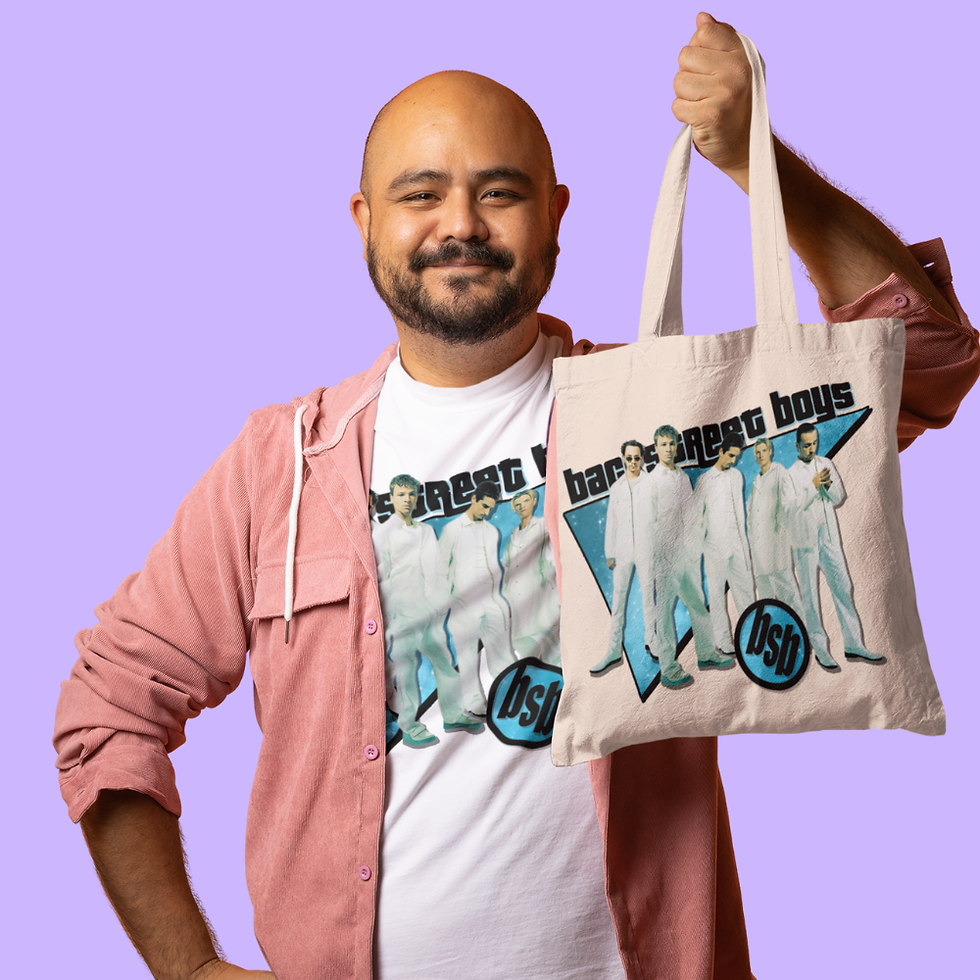 Thumbnail: Backstreet Boys Retro Tote Bag