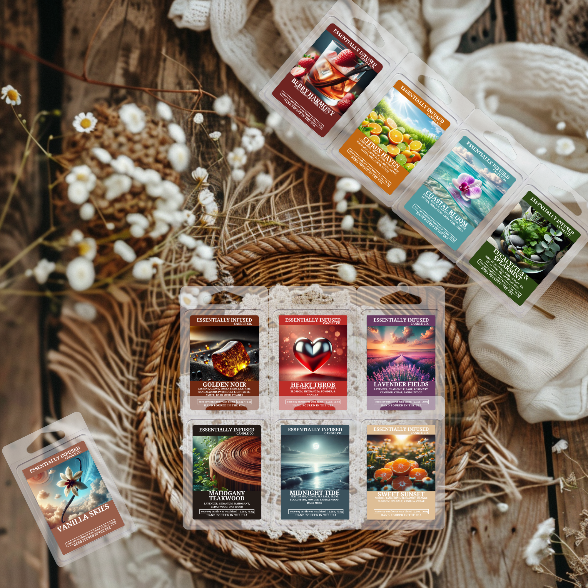 ✨ Premium Wax Melts — Fill Your Space With Beautiful, Lasting Fragrance ✨