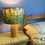 Thumbnail: Spring in the Garden drum lampshade. 3 sizes available